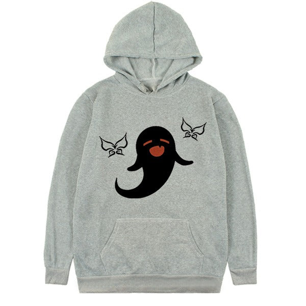 Women's Hu Tao Anime Graphic Hoodie - Pink & White Harajuku Style - Image 6