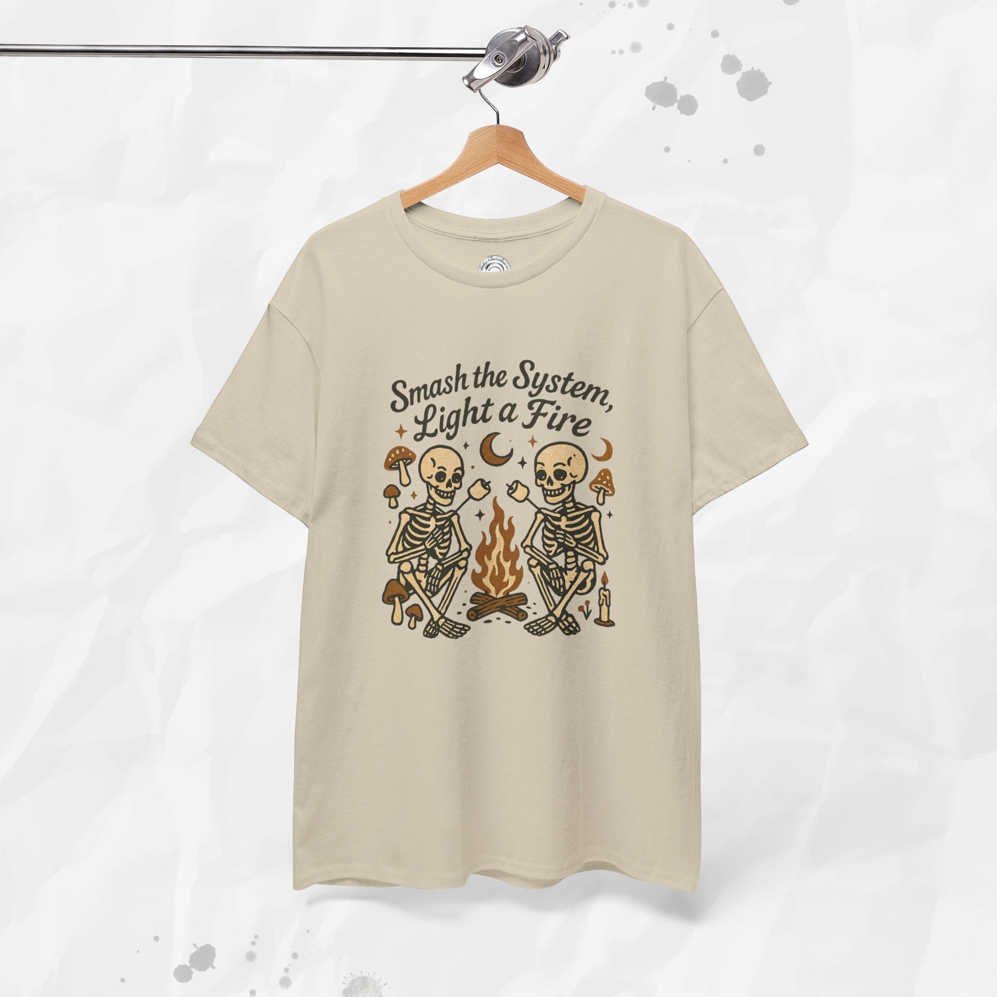 Smash the System, Light a Fire - T-Shirt