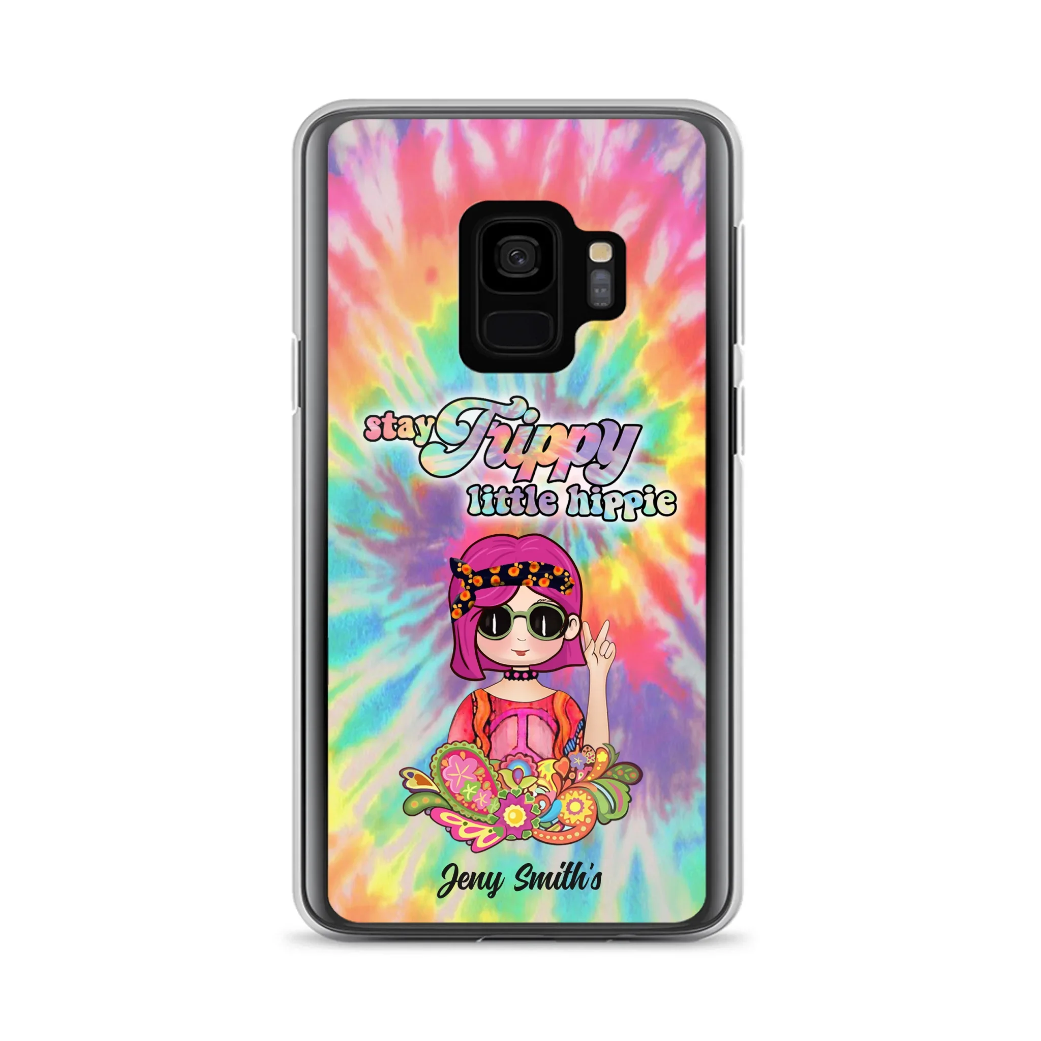 Personalized Hippie Phone Case - Stay Trippy Little Hippie - Case Phone For iPhone And Samsung