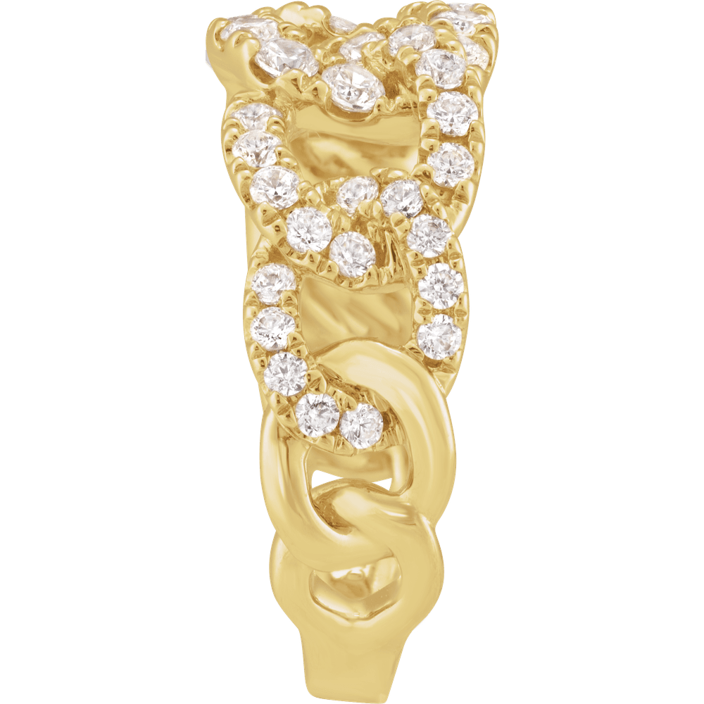 1 CTW Lab Grown Diamond Ring 14K Yellow Gold