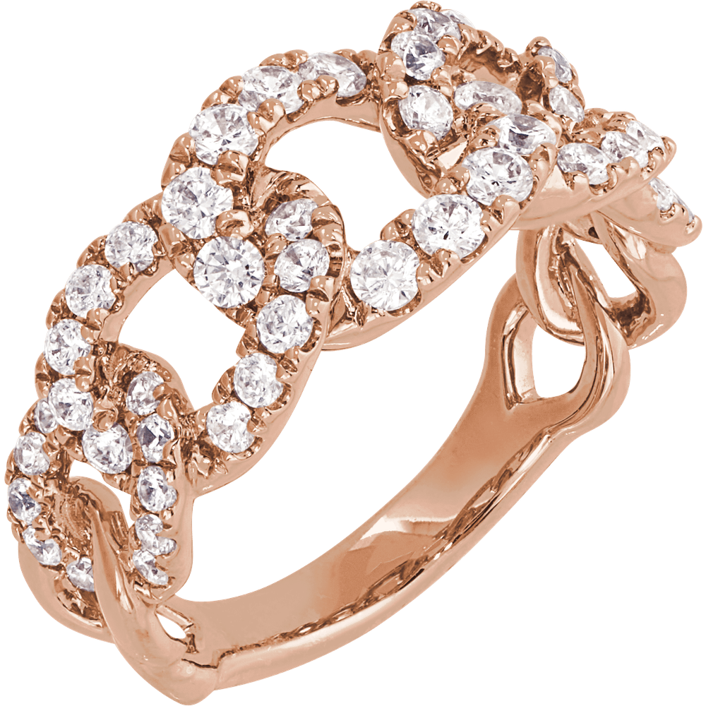 1 CTW Lab Grown Diamond Ring 14K Yellow Gold