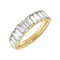Serment Éternel 14K Yellow Gold Lab-Grown Baguette Diamond Anniversary Band – 2 1/4 CTW