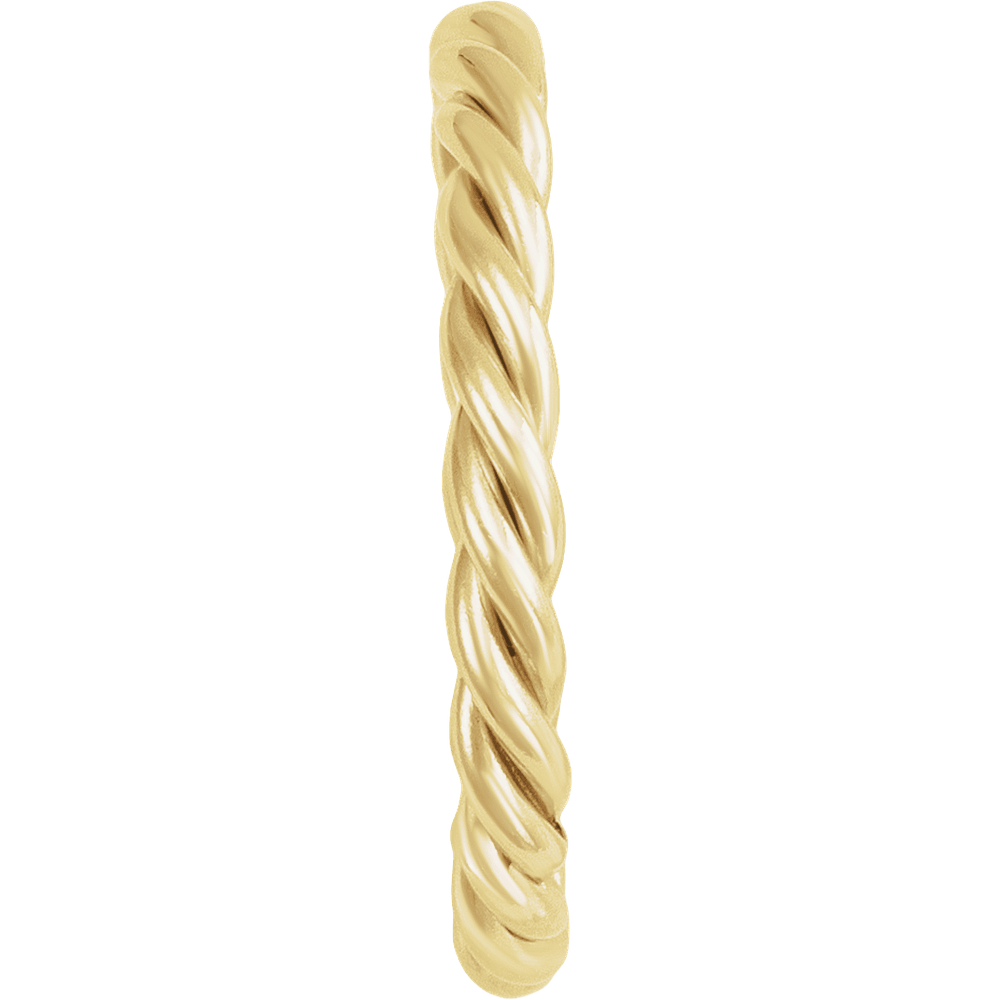 Éloïse 14K Gold-Filled Twisted Rope Ring