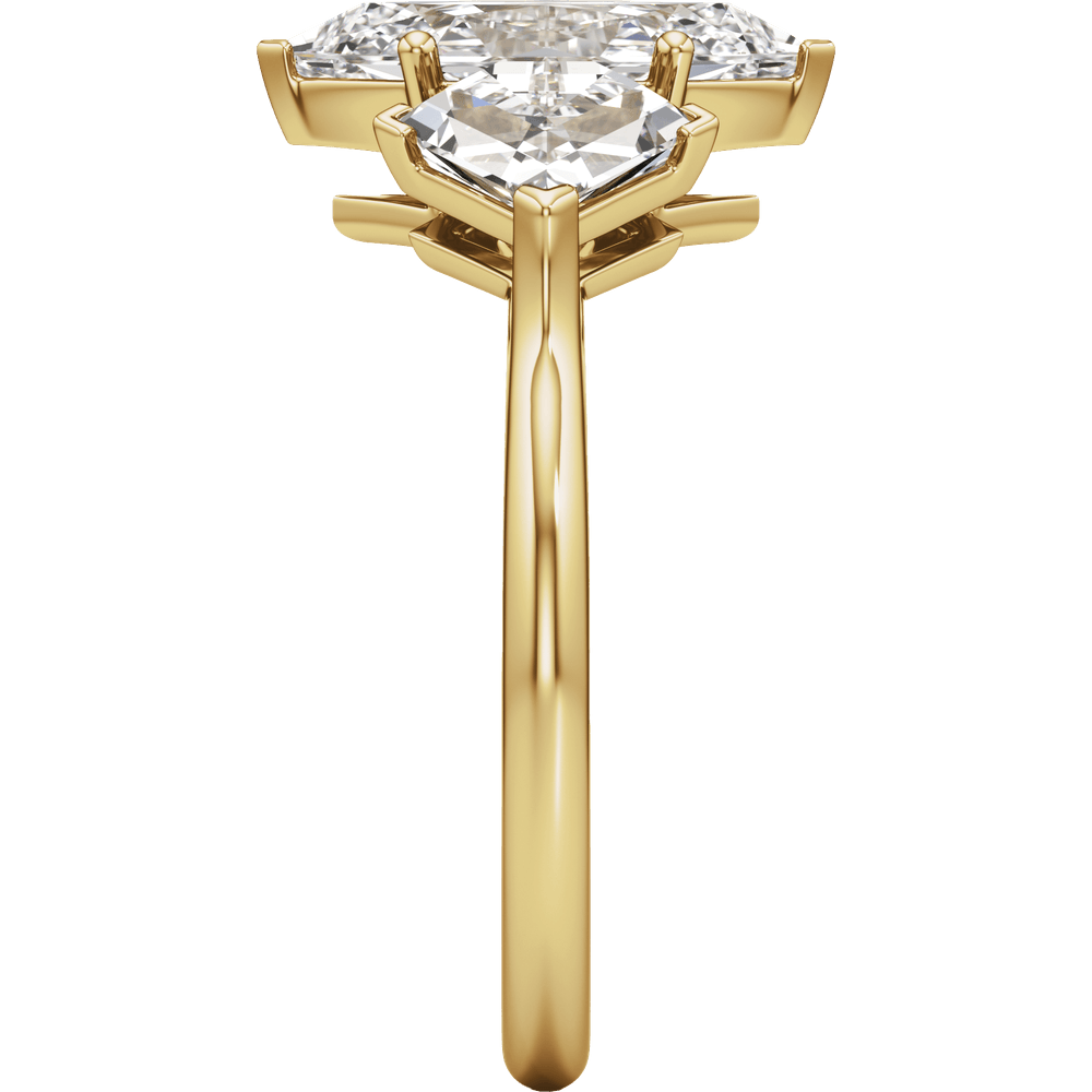 Élodie Three-Stone Lab-Grown Diamond Engagement Ring