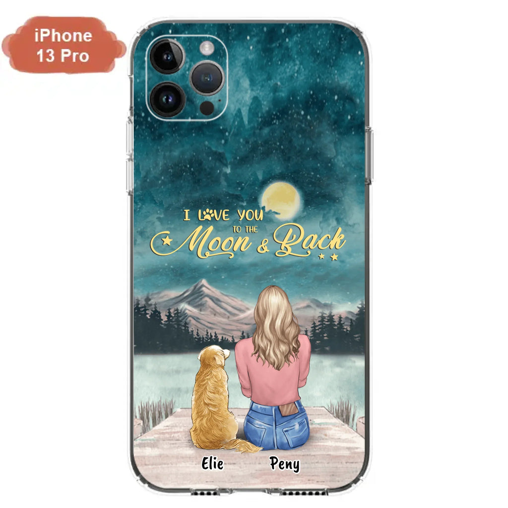 Personalized Pet Mom Phone Case - up to 4 Pets - FD19NO