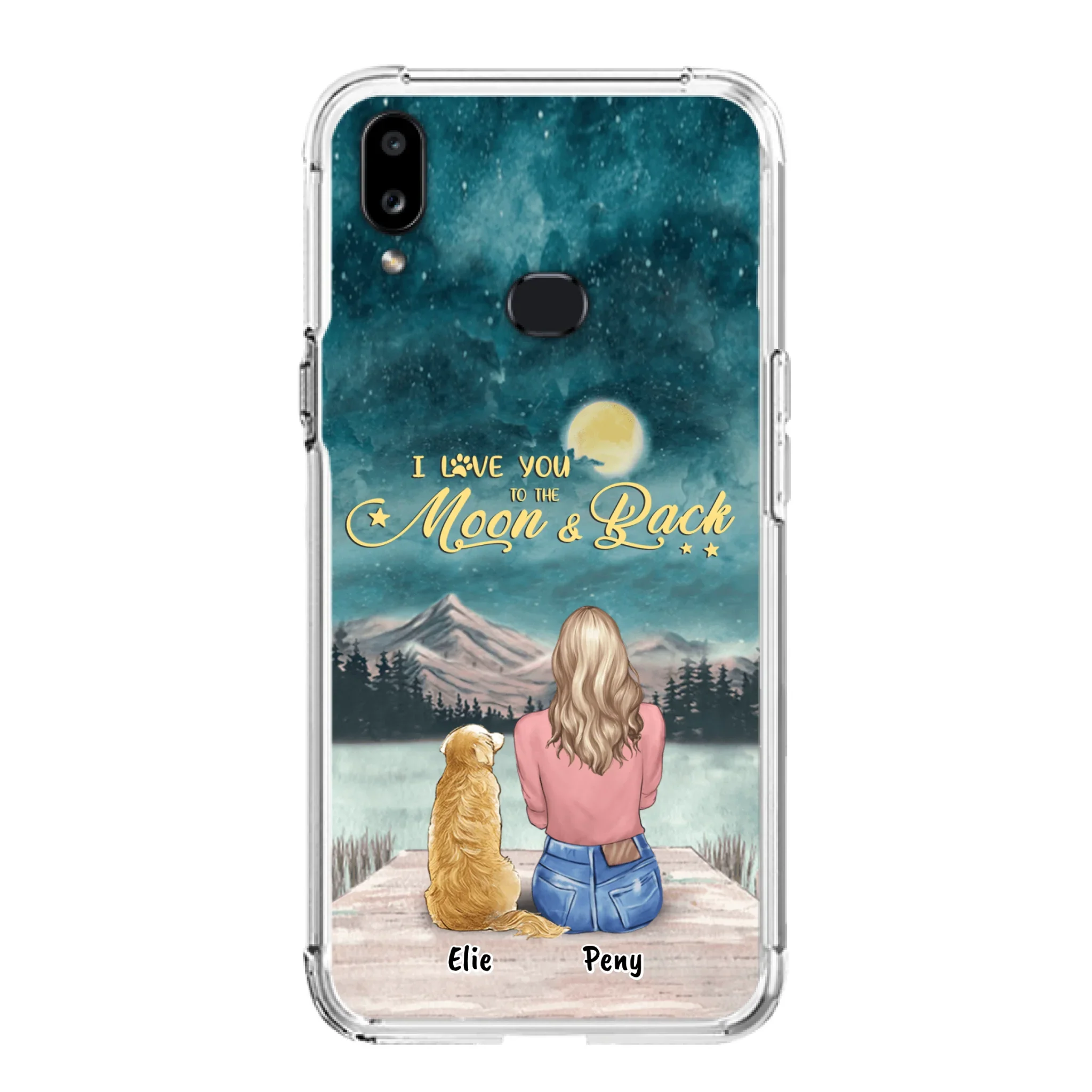 Personalized Pet Mom Phone Case - up to 4 Pets - FD19NO