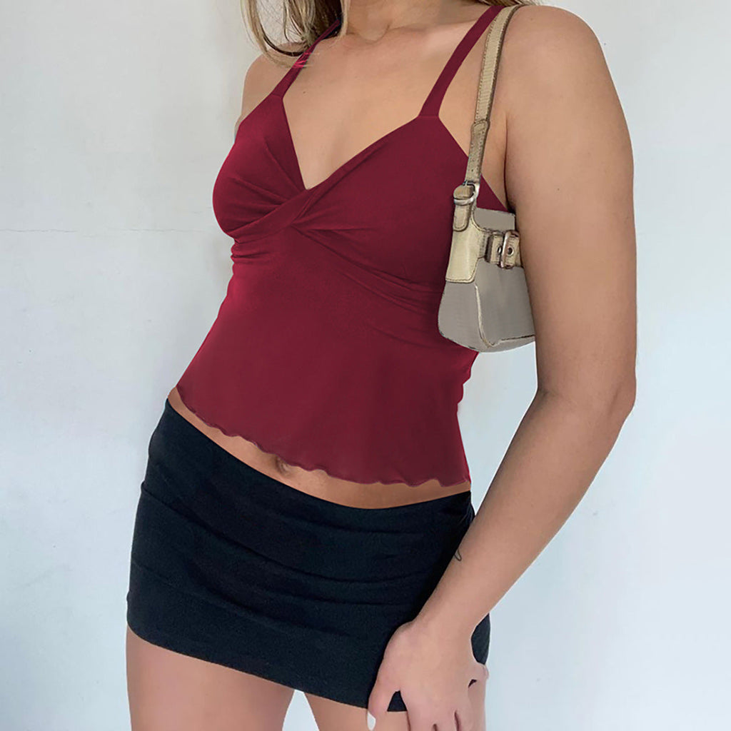 Women's Bow Camisole Backless Tank Top Waist-Defining Elegance