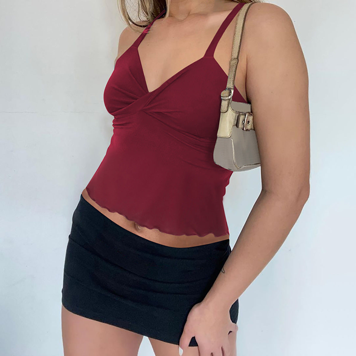 Women's Bow Camisole Backless Tank Top Waist-Defining Elegance