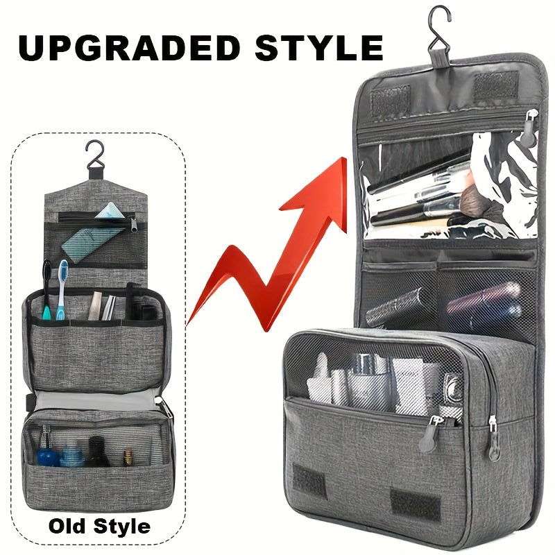 3Layer Hanging Toiletry Bag Travel Storage  More