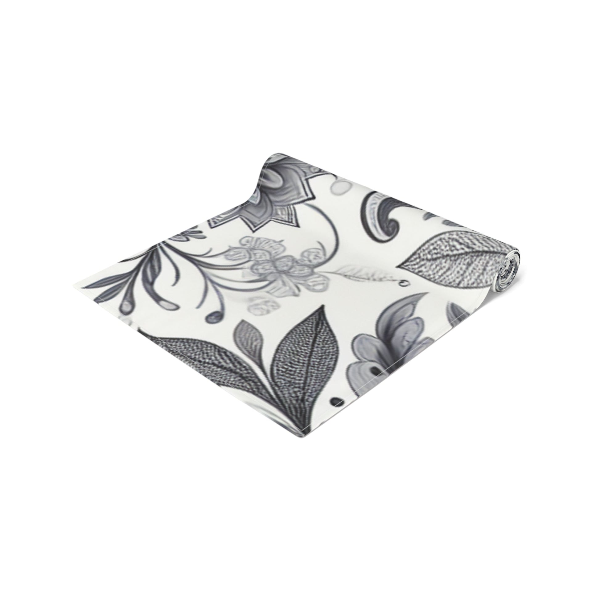 Elegant Floral Table Runner for Weddings, Holidays, and Home Décor
