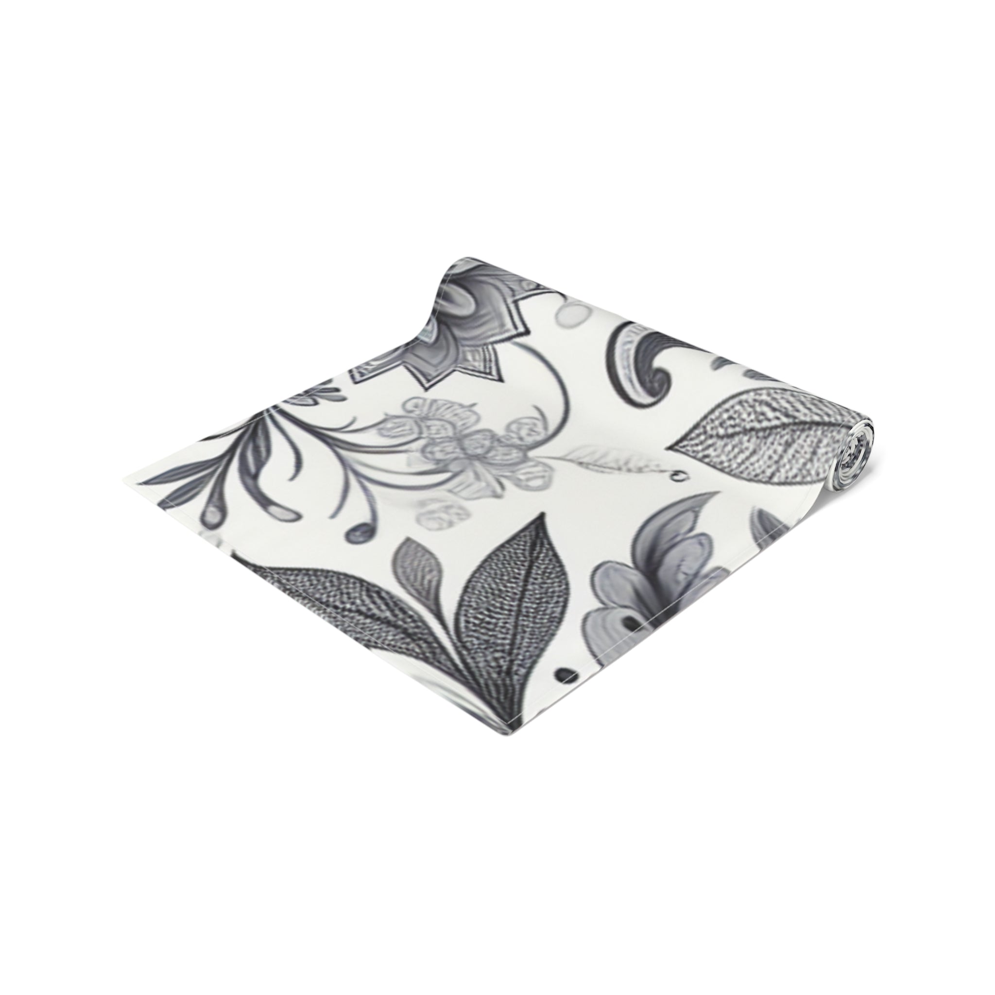 Elegant Floral Table Runner for Weddings, Holidays, and Home Décor