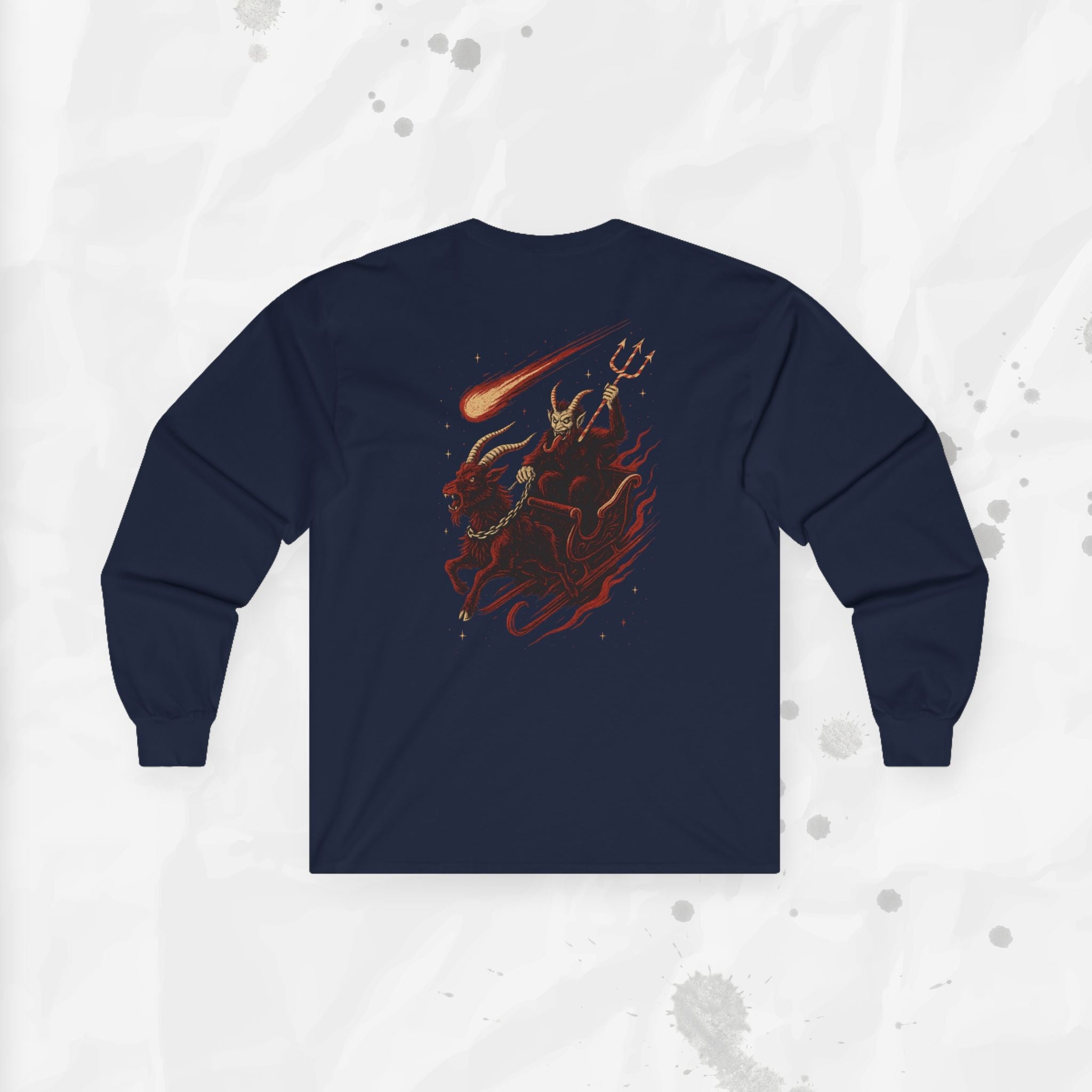 Krampus Rider – Long Sleeve T-Shirt