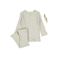 The Printed Set - Lattice Blue