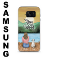 Custom Personalized Dog Mom Phone Case - Gifts For Dog Lover With Upto 4 Dogs - You Had Me At Woof