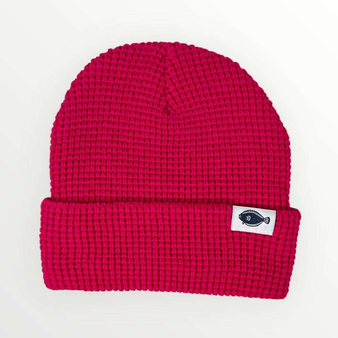Fluke Waffle-Knit Beanie | Warm & Stylish
