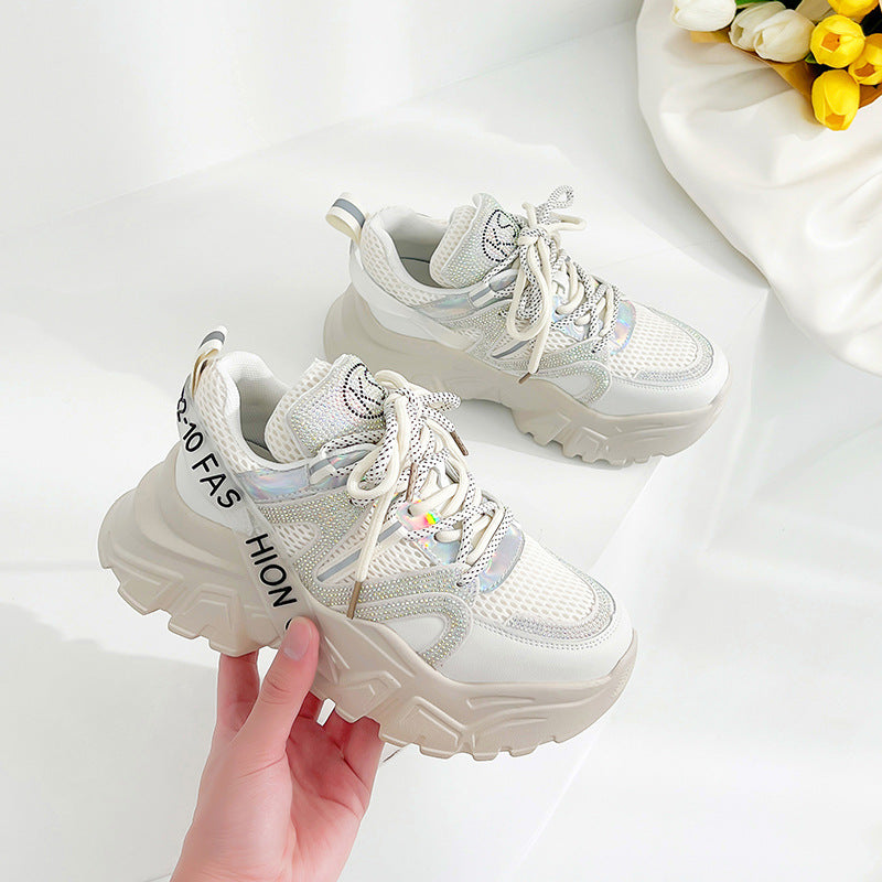 Women's Platform Chunky Sneakers for Harajuku Style & Height - Image 6
