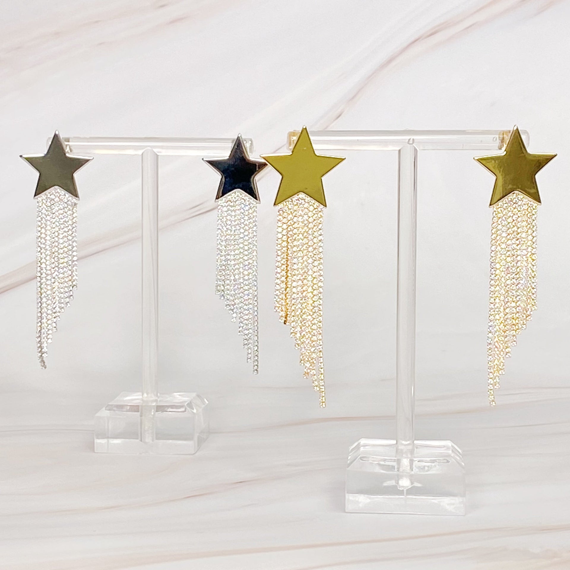 Star Shine Cascade Earrings