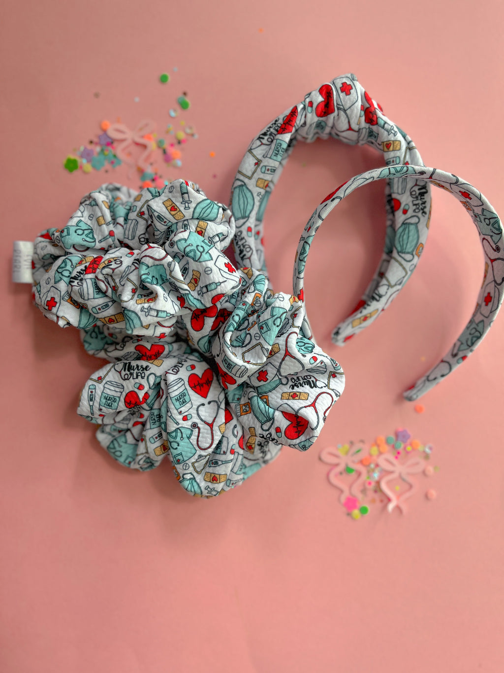 Nurse Life Knotted Headband for Girls & Women