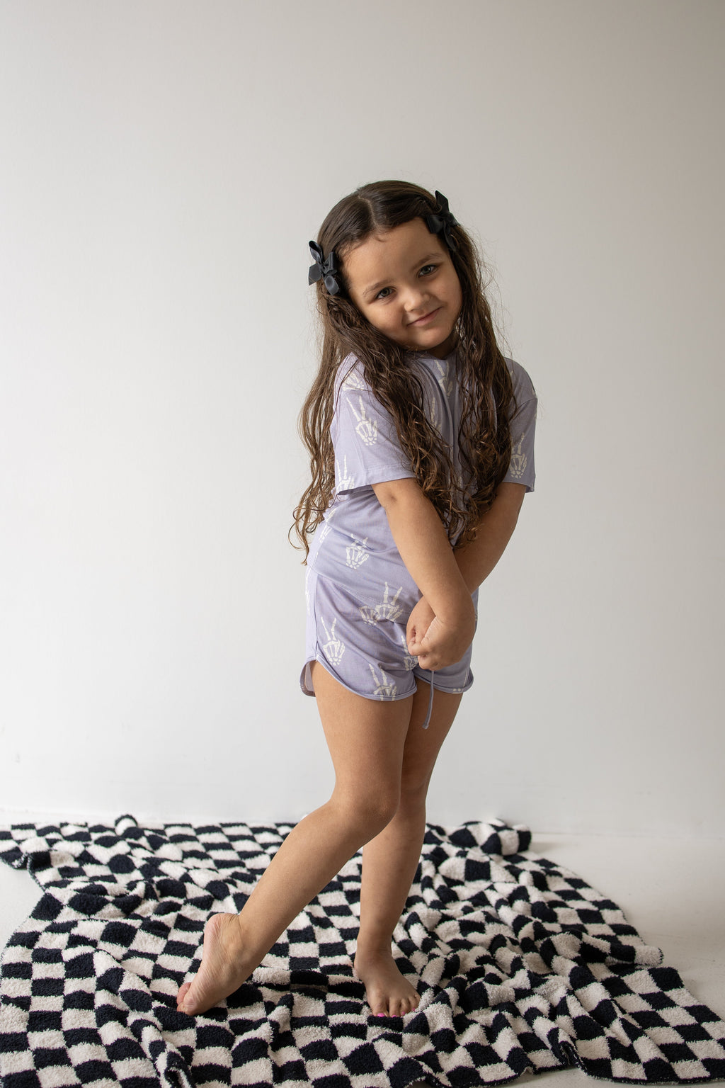 Girl's Bamboo Short Set | Enchanted Skelly