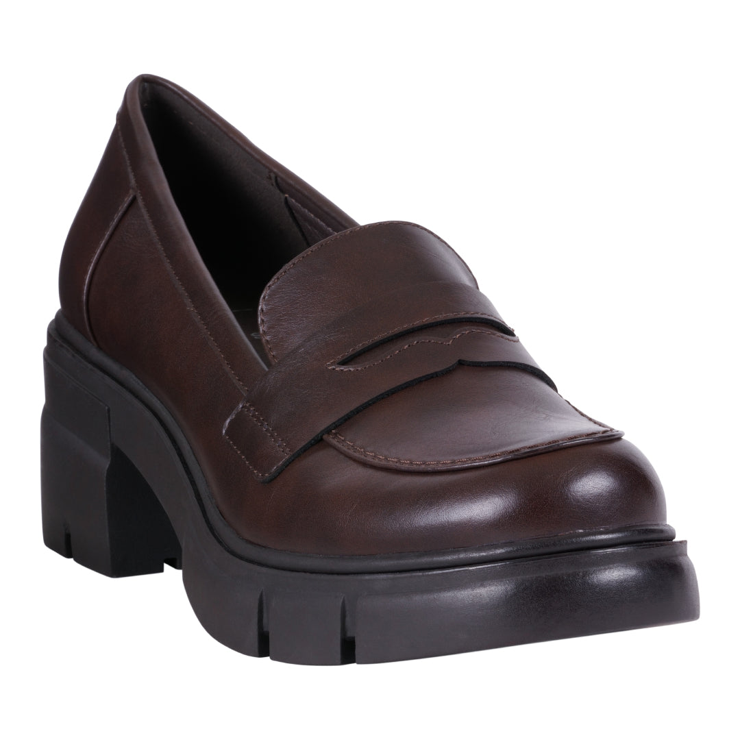 Women's Vance Dark Brown Loafers