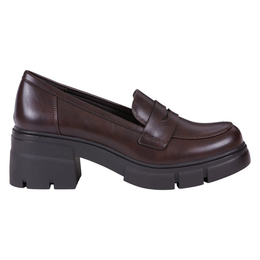Women's Vance Dark Brown Loafers