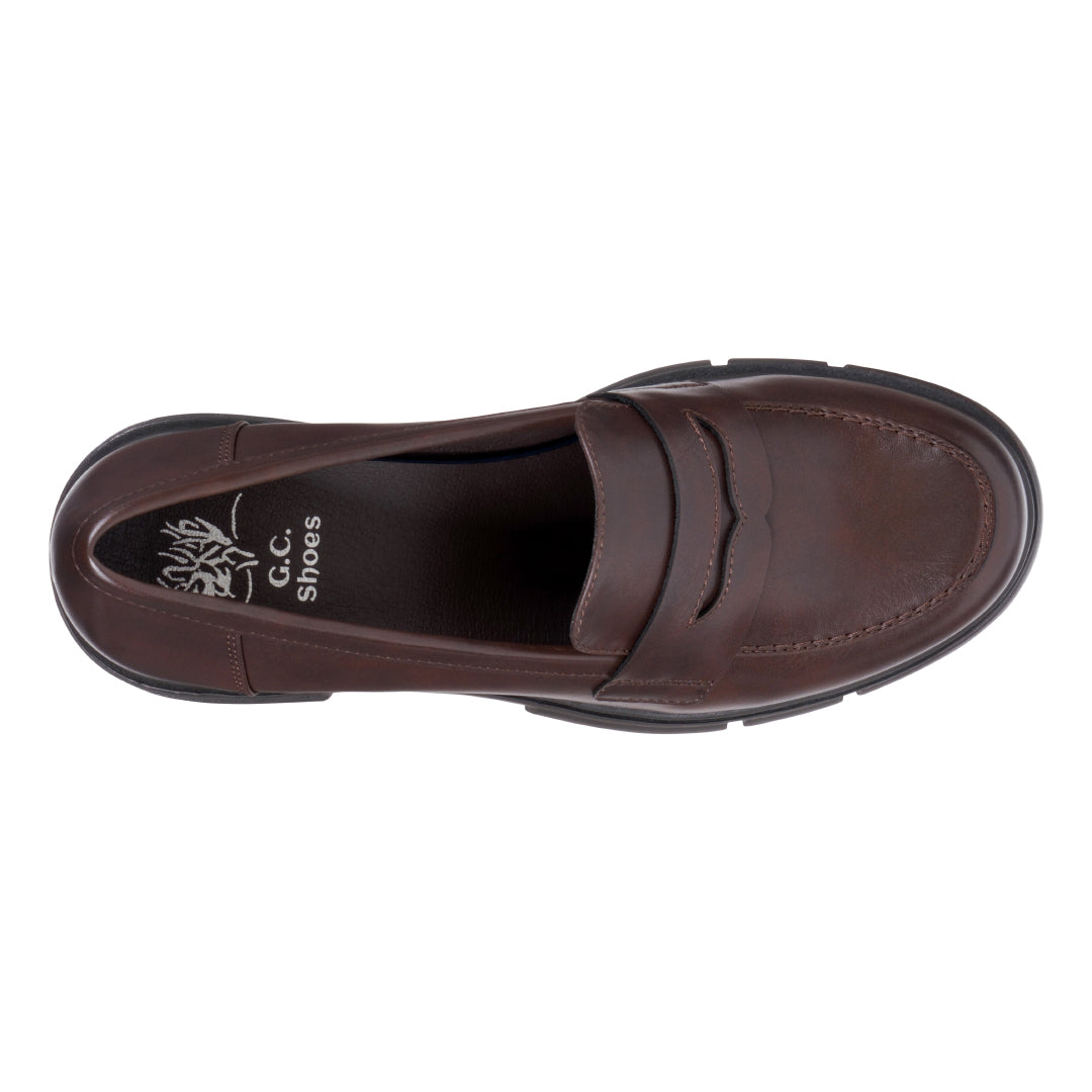 Women's Vance Dark Brown Loafers