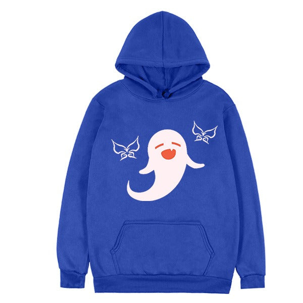 Women's Hu Tao Anime Graphic Hoodie - Pink & White Harajuku Style - Image 7