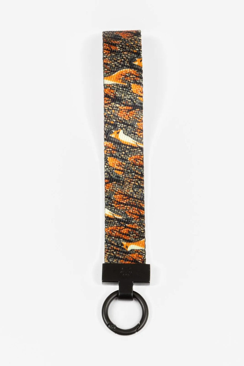 Foxes in Fall Wristlet Keychain