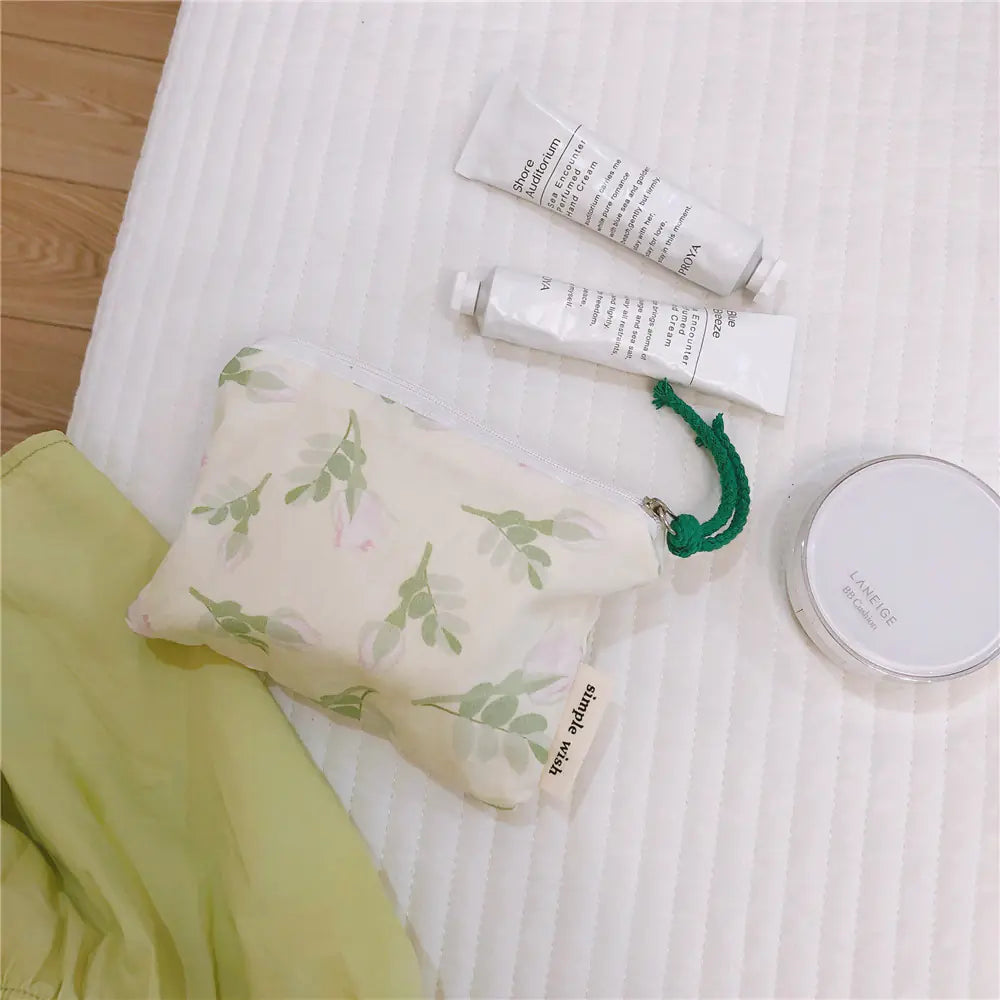 Women's Cosmetic Bag and Coin Purse Holder