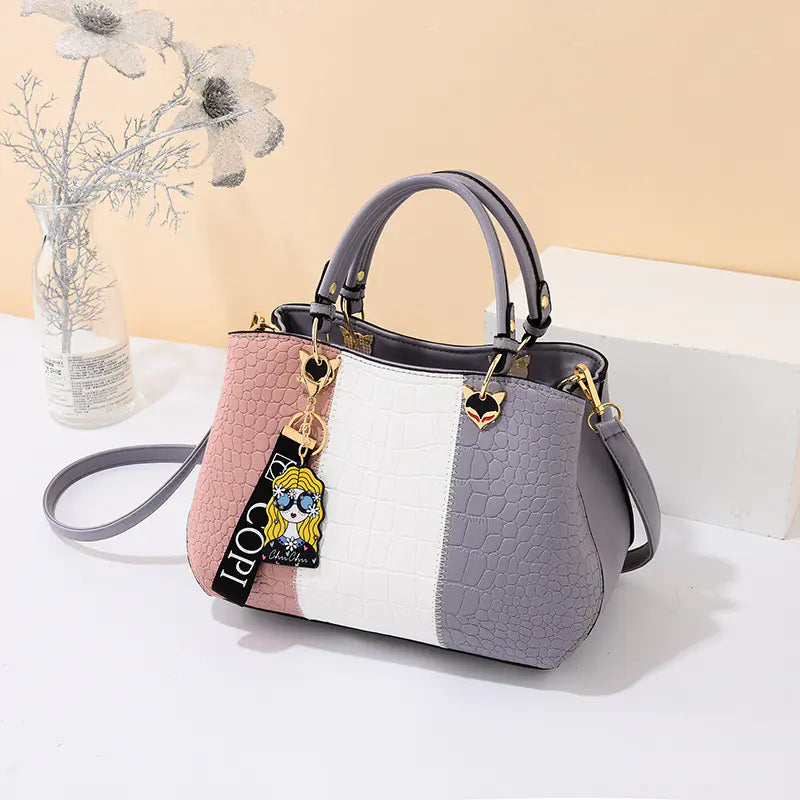 Women's Large Capacity PU Leather Shoulder Bag