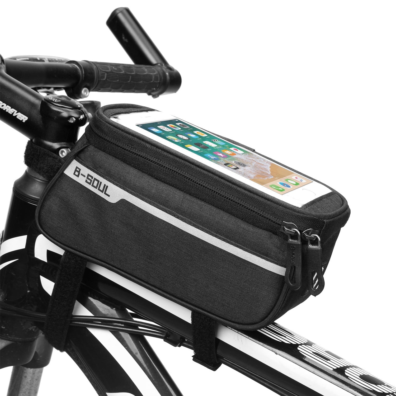 Waterproof Bike Handlebar Phone Bag Universal Cycling Frame Case