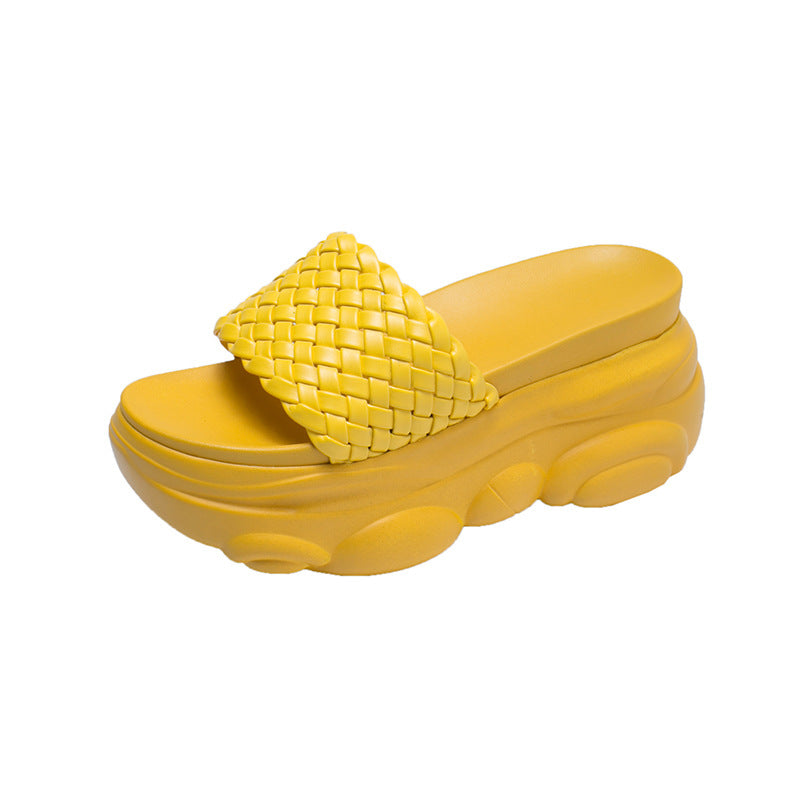 Women’s Minimalist Open Toe Platform Sandals Summer Streetwear