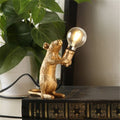 Whimsical Resin Mouse Table Lamp – Unique Decorative LED