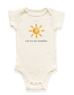 You Are My Sunshine Organic Cotton Baby Bodysuit