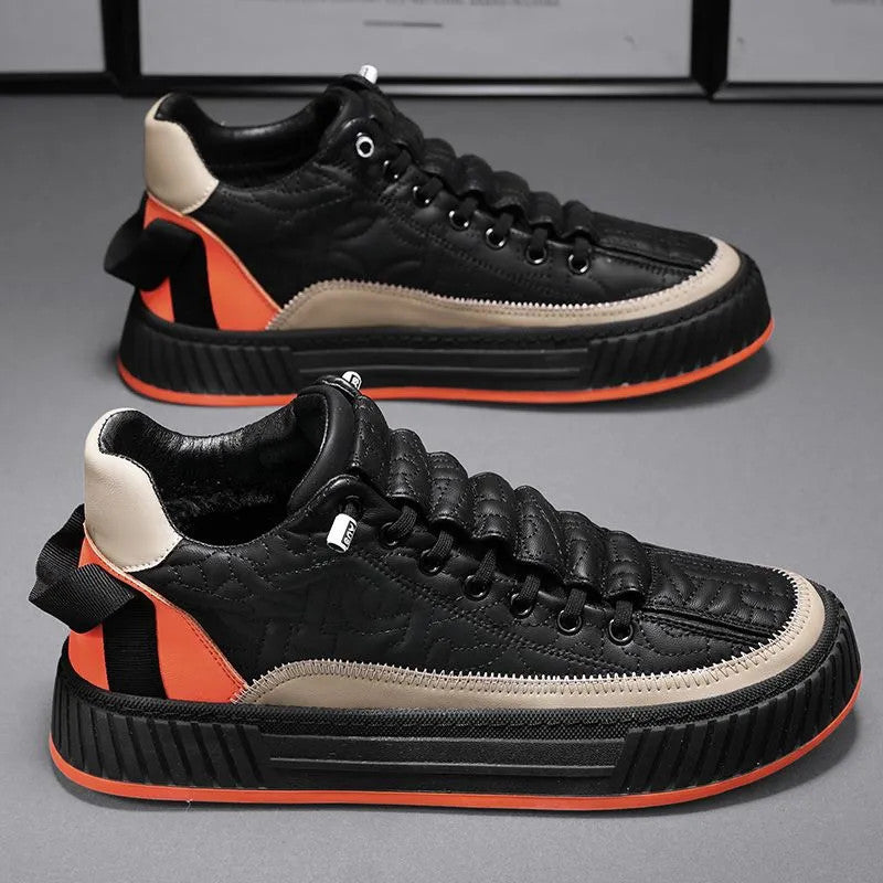 Men's Casual Thick-Soled Sports Sneakers - Comfortable Streetwear