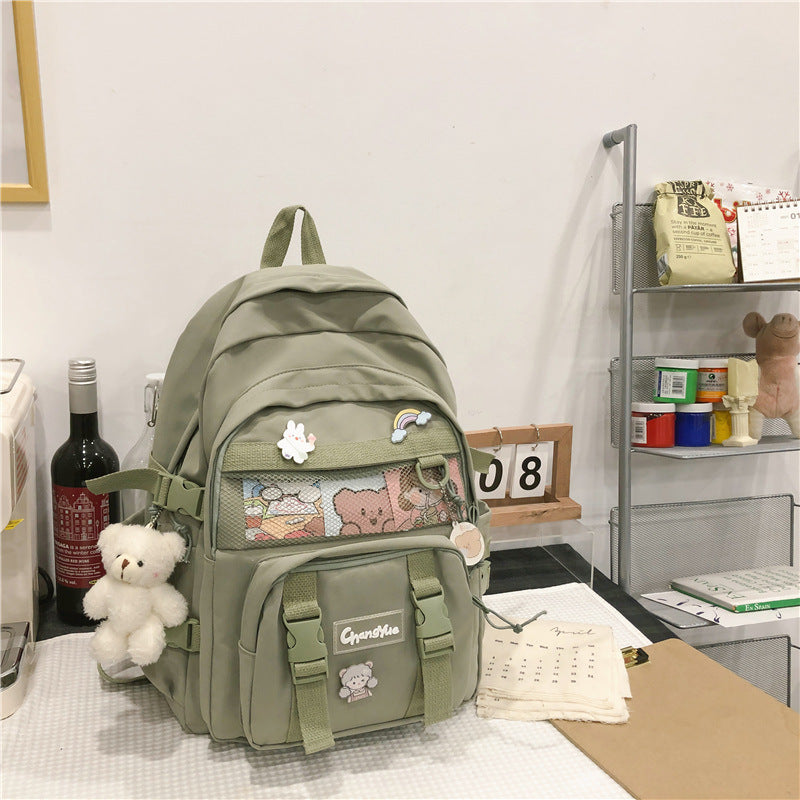 Stylish Mini Leather Backpack for Women, Trendy School Laptop Bag