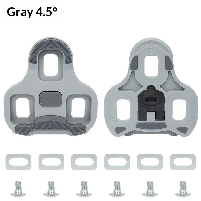 Road Bike Cycling Cleats Set – Self-Locking Anti-Slip Pedal Clips