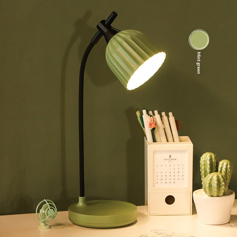 Dimmable Touch-Activated Rechargeable Folding LED Desk Lamp