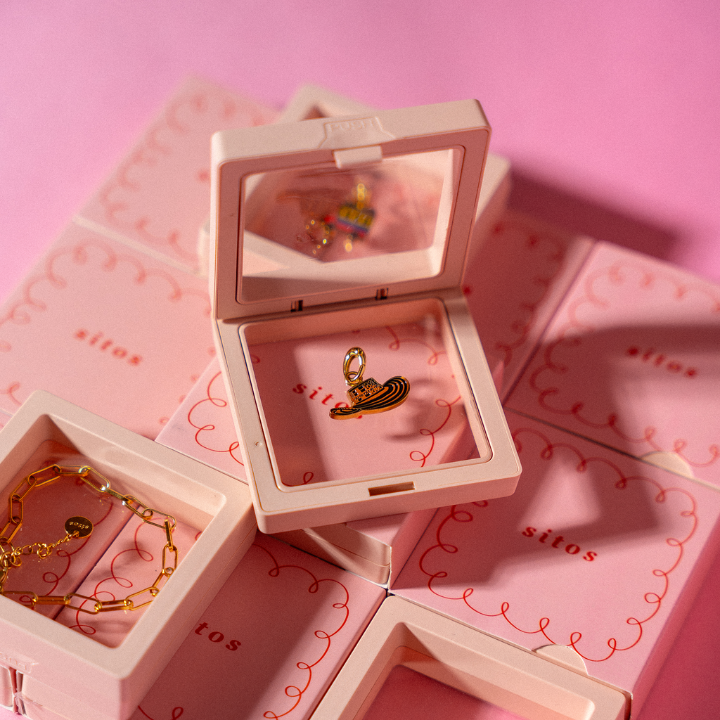 Sombrero Vueltiao Charm - Colombian Charms Collection