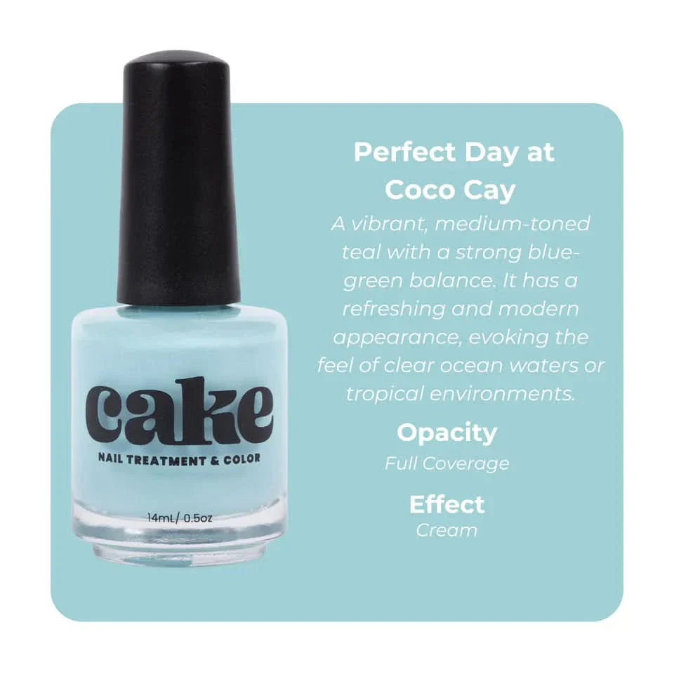 Nail Strengthening Polish - Perfect Day at CoCo Cay, Non-Toxic