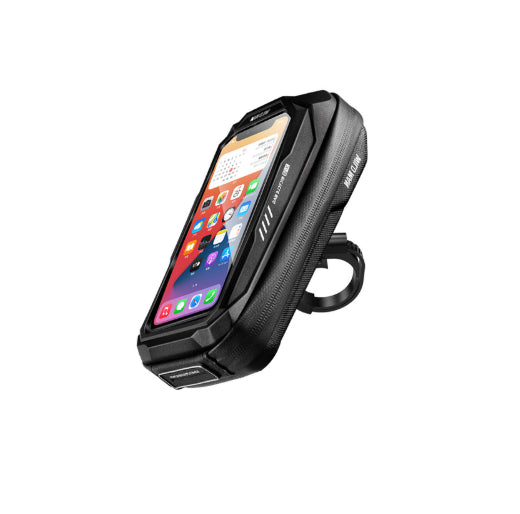 Waterproof Bicycle Front Frame Bag with Touchscreen Phone Mount