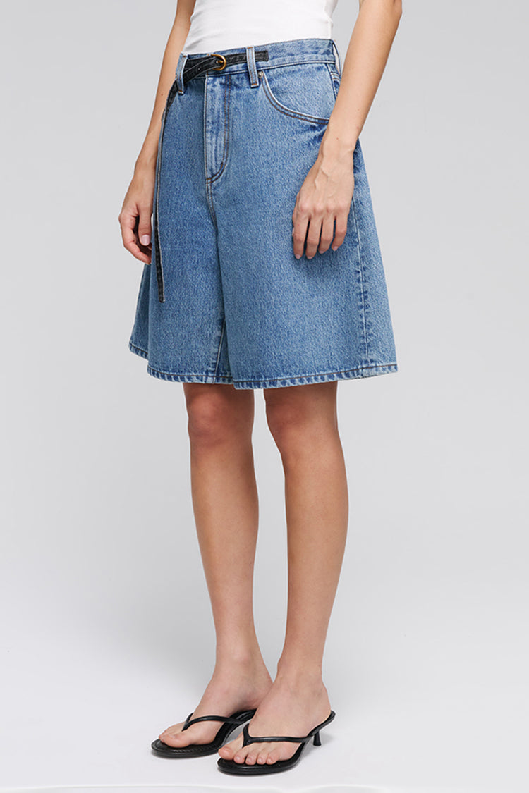 Freeway of Love Mid-Rise Bermuda Shorts