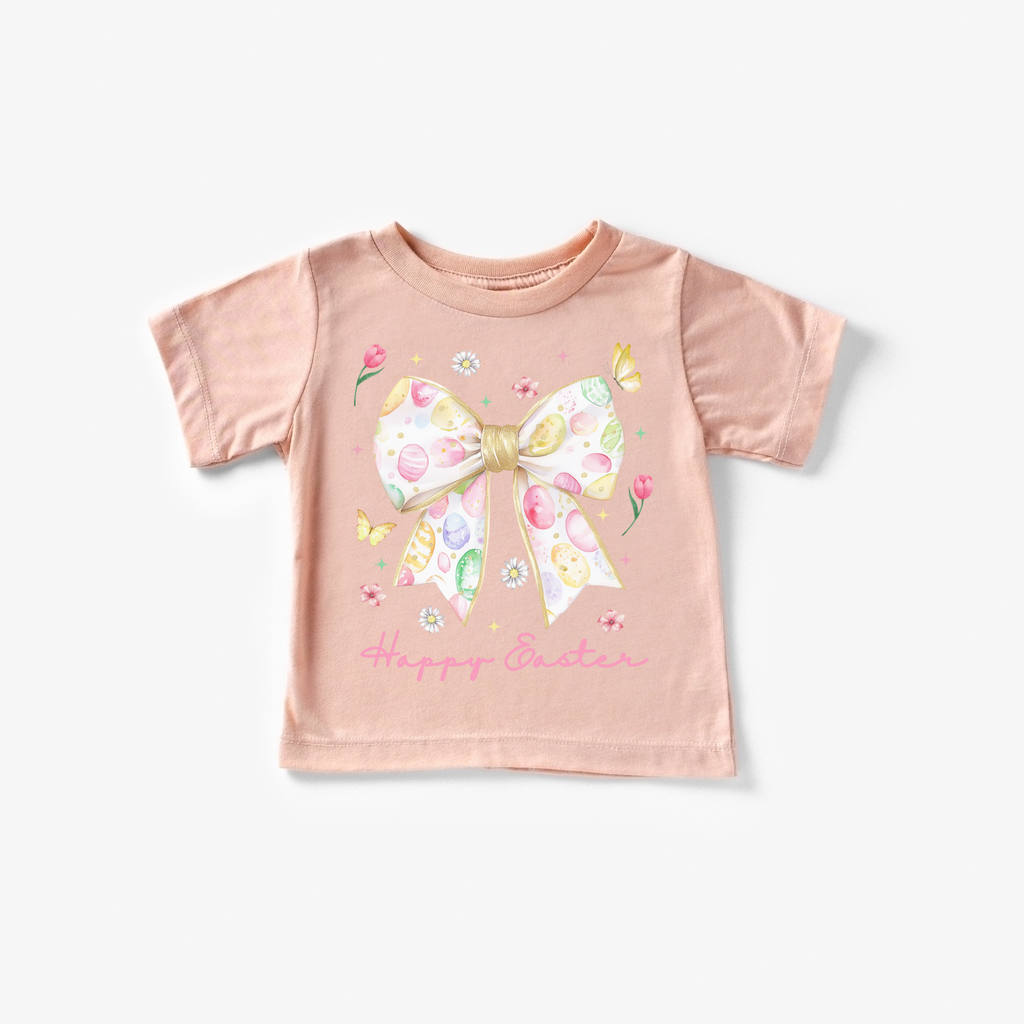 Happy Easter Coquette Bow