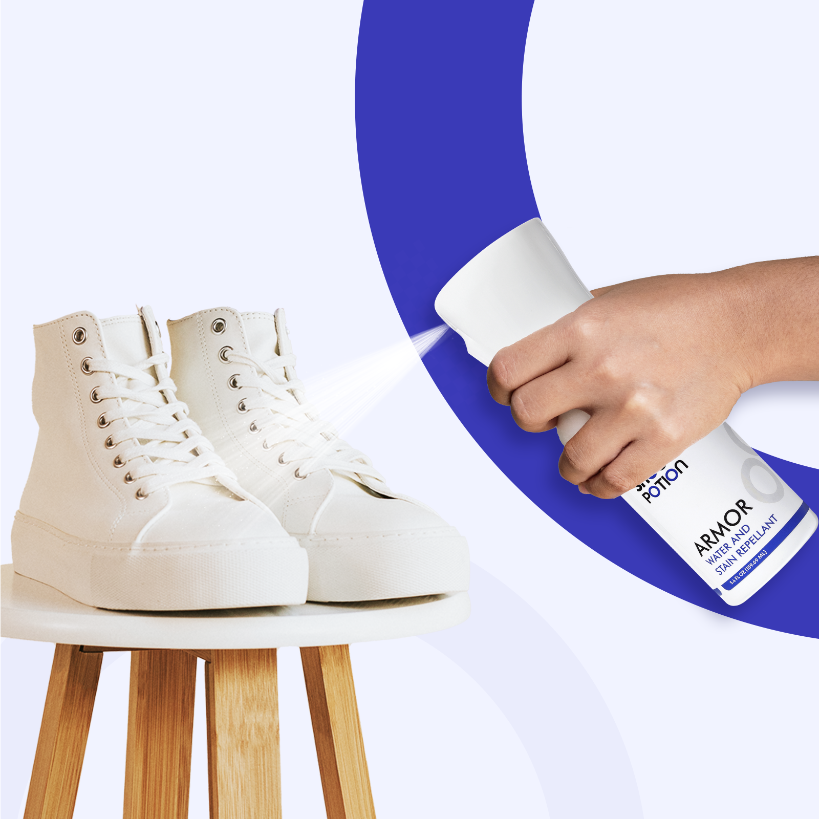 Water and Stain Repellent Spray