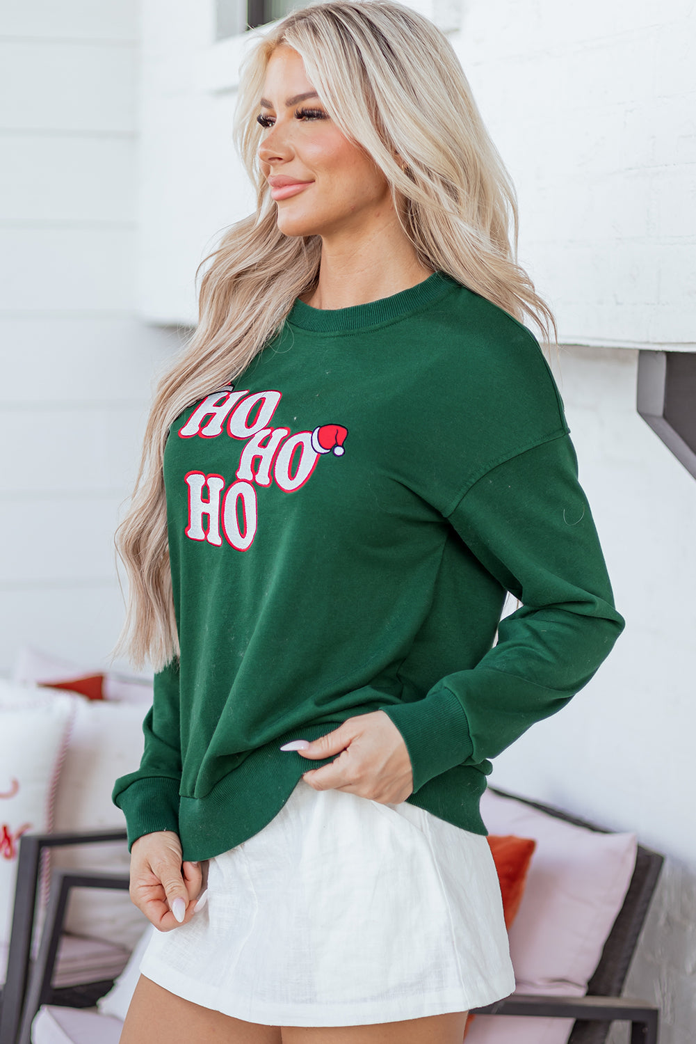 Piagwen Graphic Christmas Fashion Sweatshirt