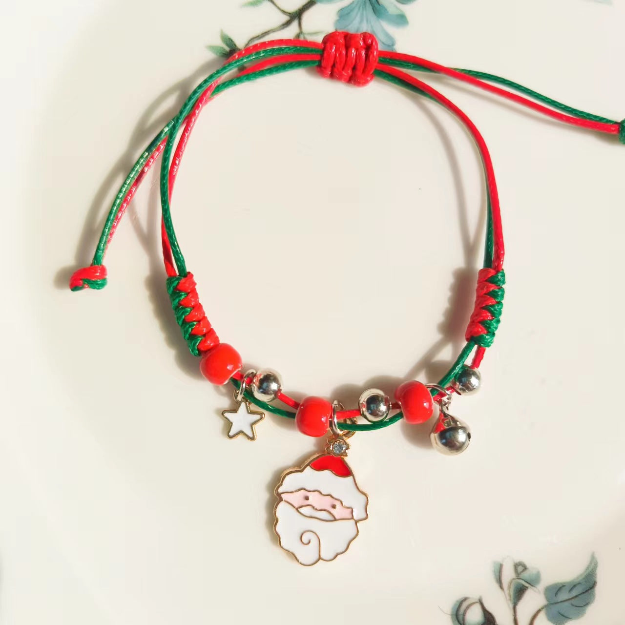 European And American Cross-border Hot Selling Christmas Bracelet Woven Bracelet Bracelet Christmas Gift Factory Supply