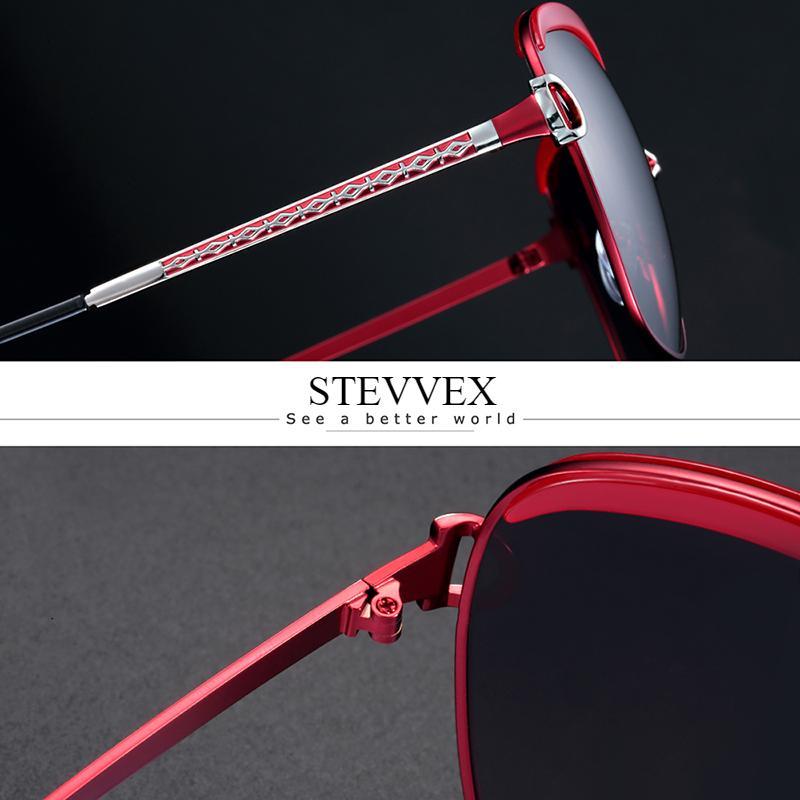 Oversized Gradient Round Cat Eye Sunglasses Modern Vintage