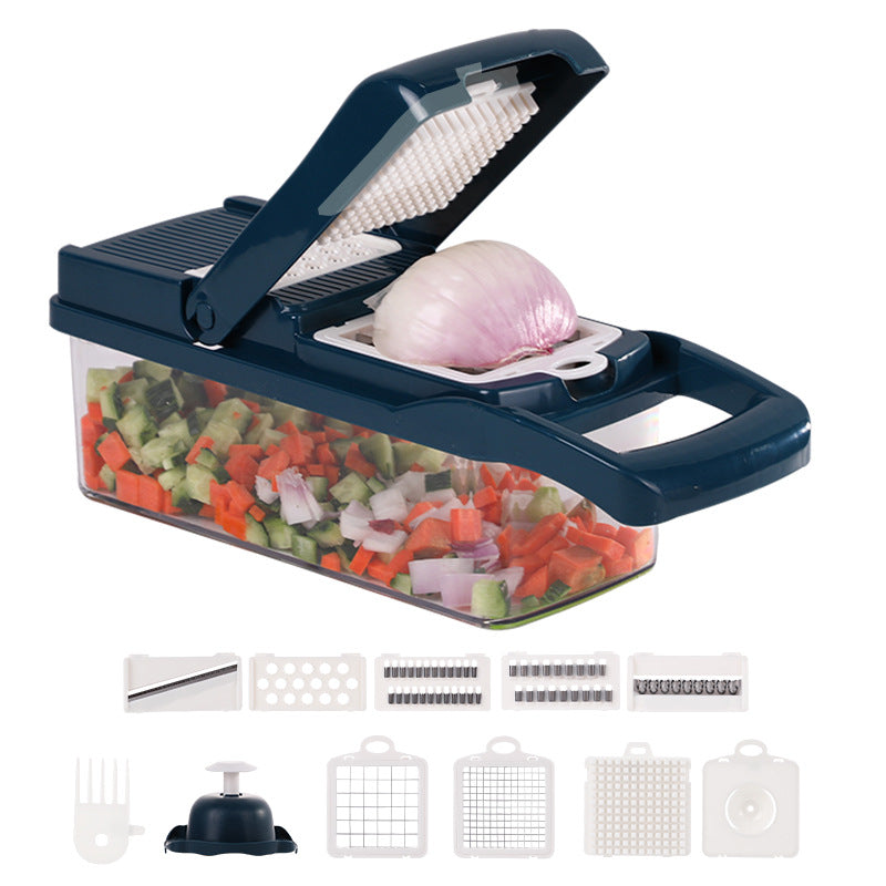 Multifunctional Kitchen Vegetable Cutter: Slicing & Dicing Tool