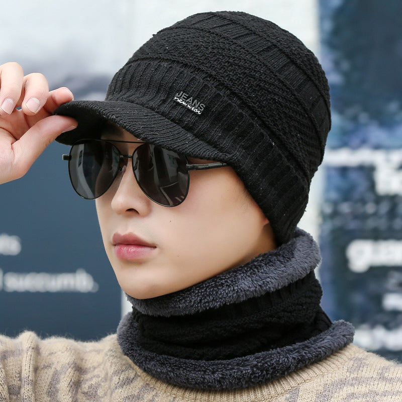 Fleece-Lined Thickened Winter Knit Beanie – Warm Dome Cap
