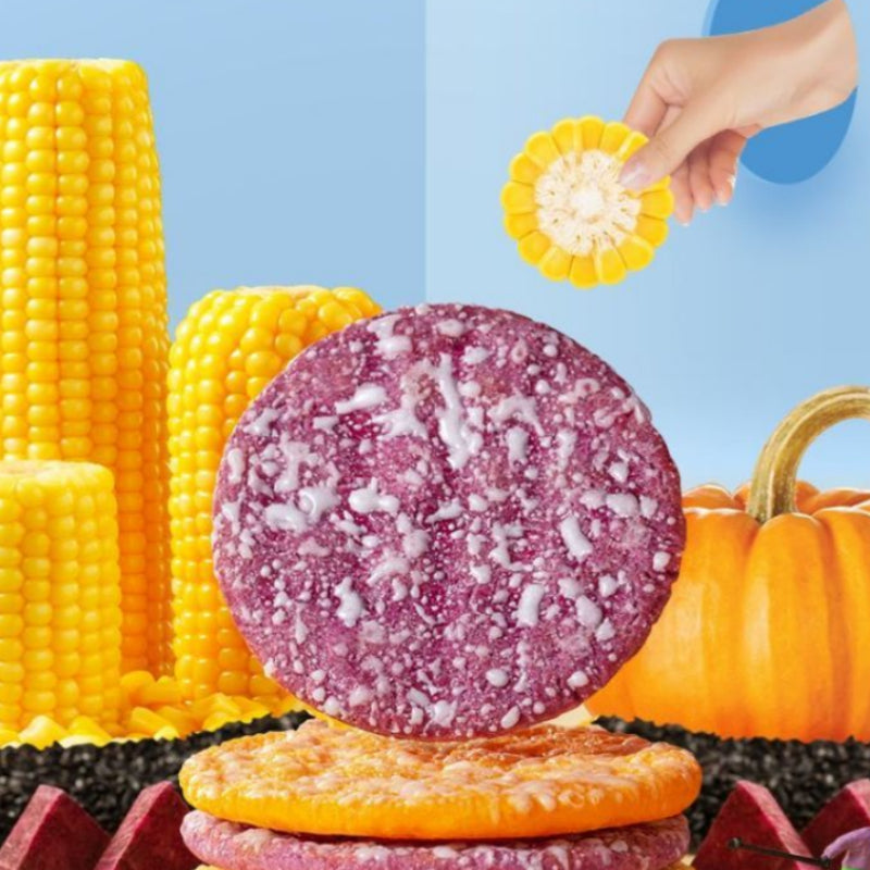Coarse Grain Snow Cookies Rice Cookies Mixed Grains Corn
